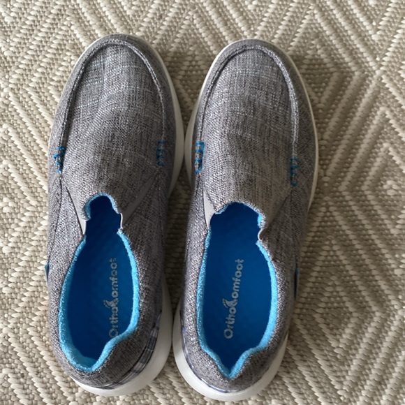 New Orthotic Slip On Walking Shoes, Comfortable Loafers Sz EU 40 - Picture 10 of 11